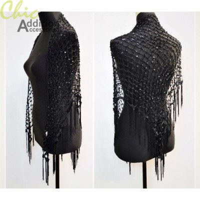 Beaded shawl 300-A